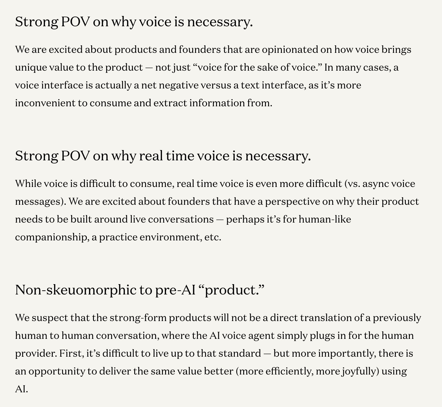 a16z's take on voice AI
